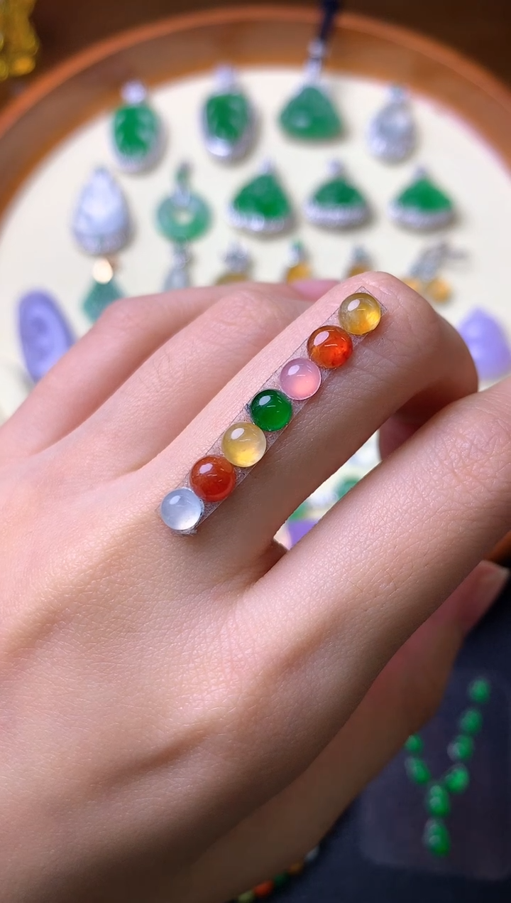 【闪购商品】定制翡翠未镶嵌裸石（镶嵌定制）