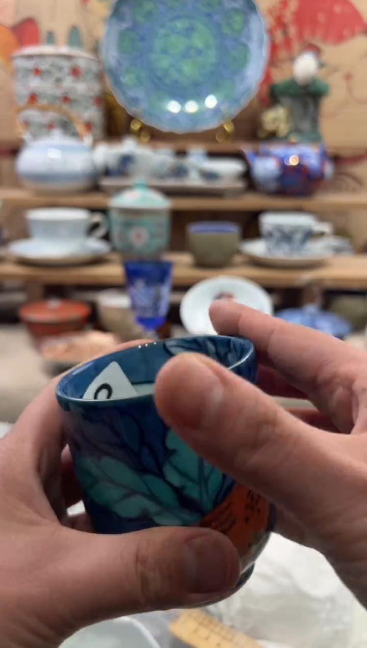 瓷片彩*兔瓷片------L745