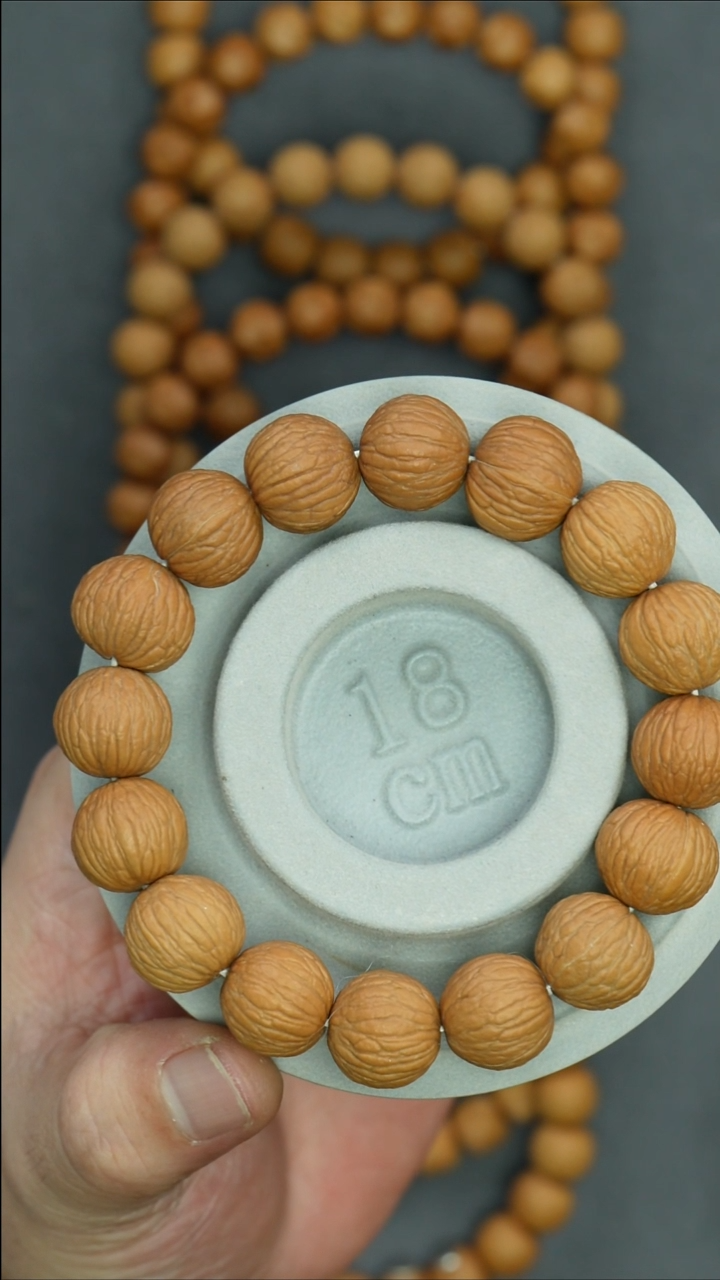 手串猴头核桃16+原皮凤羽猴头手串顺丰包邮