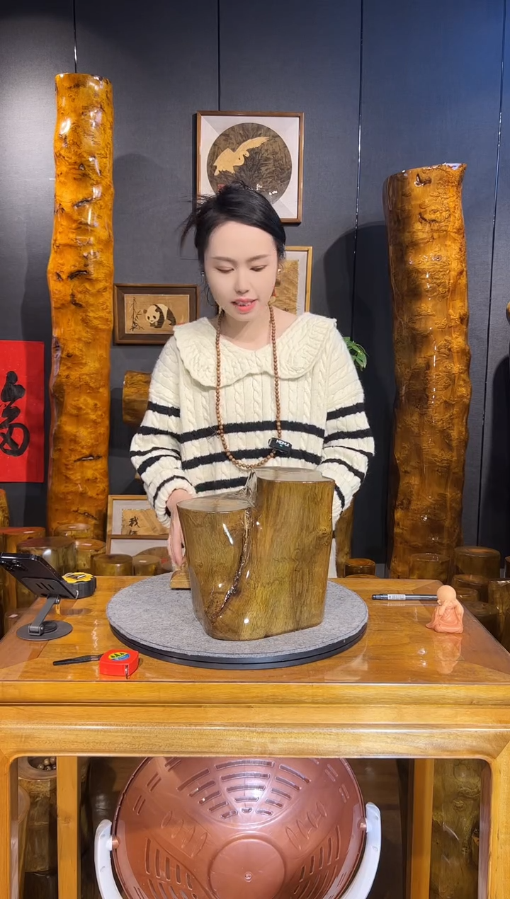 金丝楠金丝楠木花架