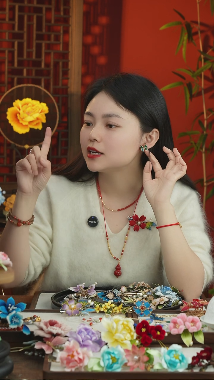 刺绣闪购纯手工非遗国风饰品