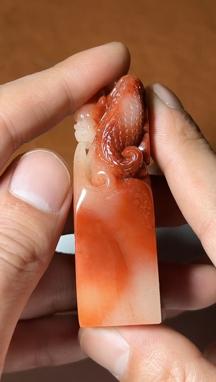 【闪购商品】寿山石印石篆刻焦新帅SX44479一点浩然气 