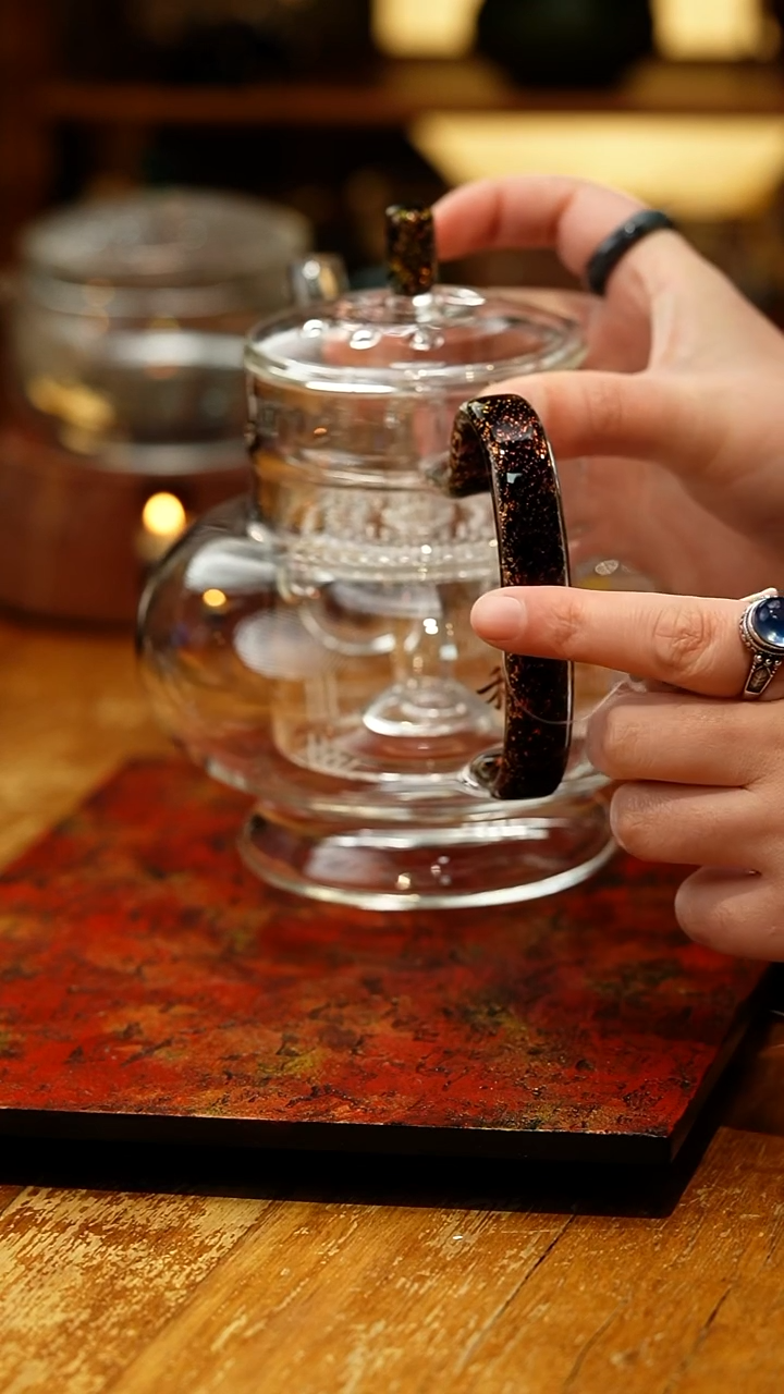 【闪购商品】禾器/宫灯壶/玫瑰金7587