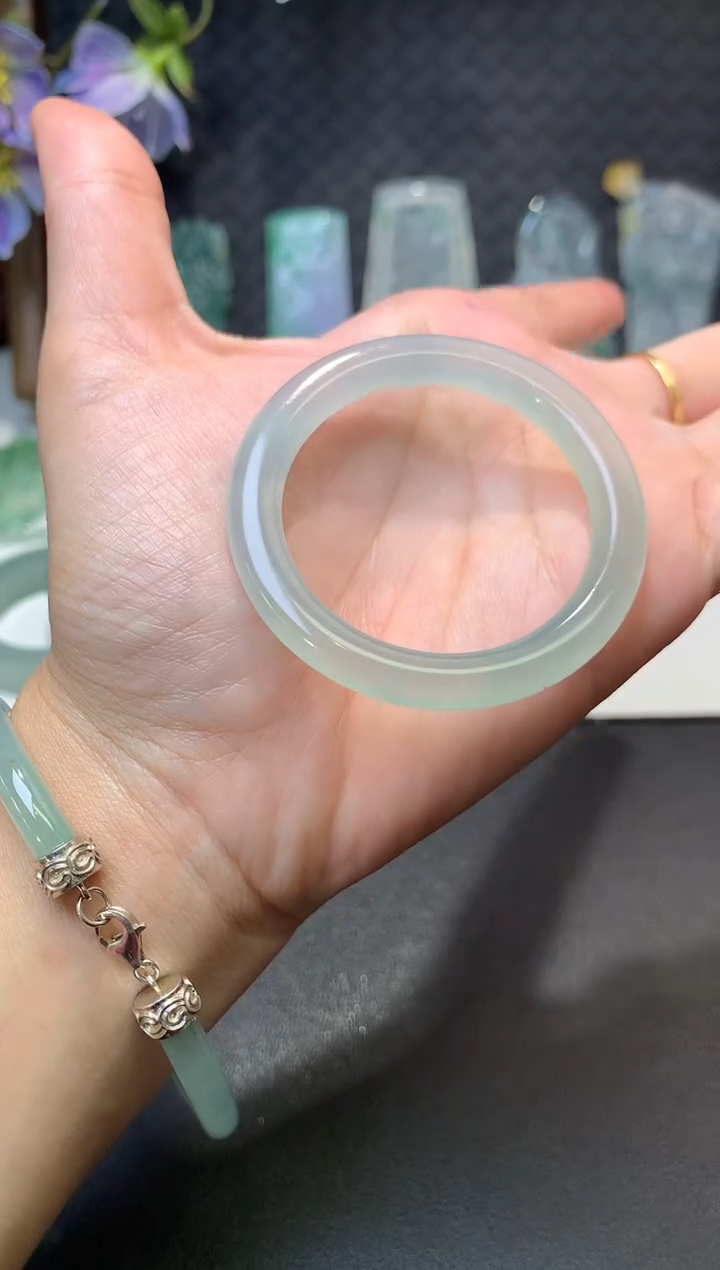 未镶嵌定制翡翠38.3*6.8*5.8