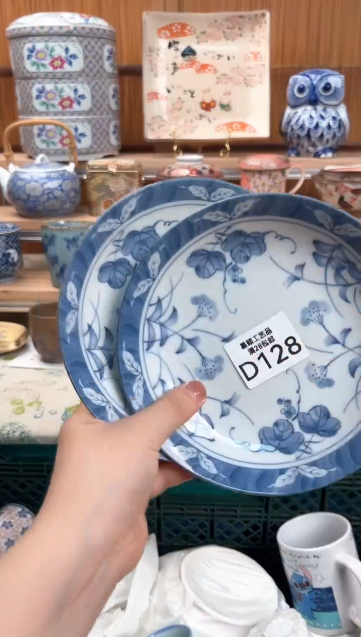 瓷片铃*128D 瓷盘 杯子 碗