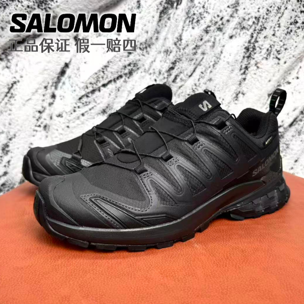 SALOMON萨洛蒙XA PRO 3D黑色黑武士 低帮运动户外跑步鞋 472701
