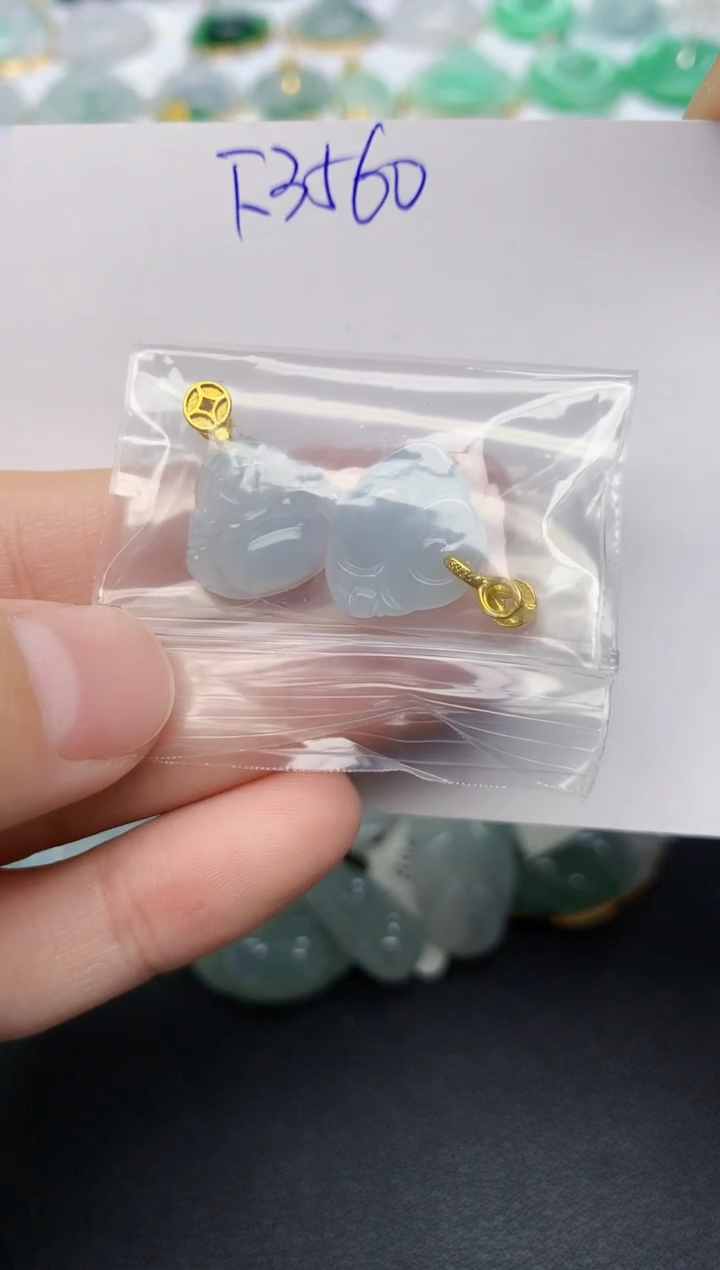 颈饰未镶嵌翡翠天然缅甸A货翡翠百元以上9元证书费自理