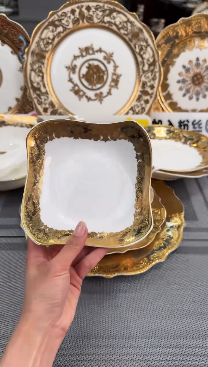 【闪购商品】瓷片沙拉碗2个福利款