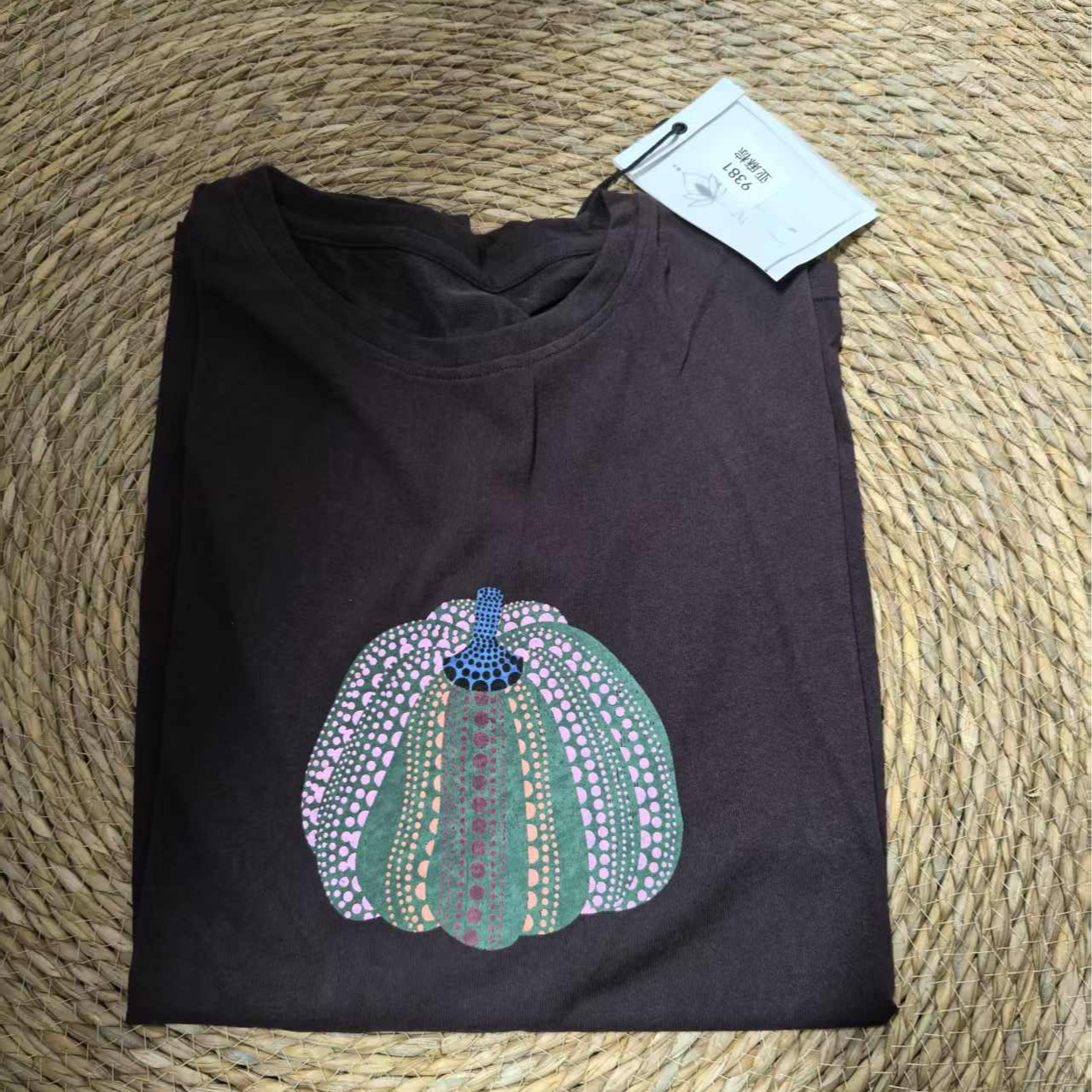 清韵原创文艺麻料宽松大版小南瓜T恤（麻料可穿180斤）