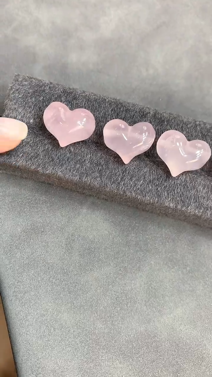 未镶嵌笔搁芙蓉石10粉晶多样性发一颗