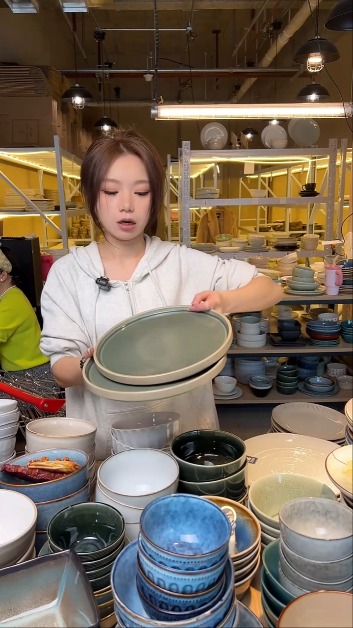 瓷104【瑕疵】外贸尾货窑变釉下彩