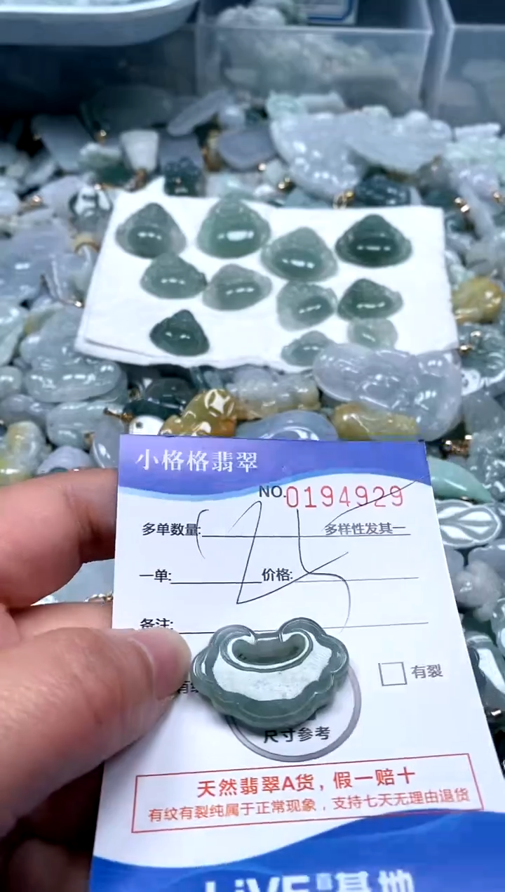 【闪购商品】翡翠颈饰未镶嵌闪购商品0194929