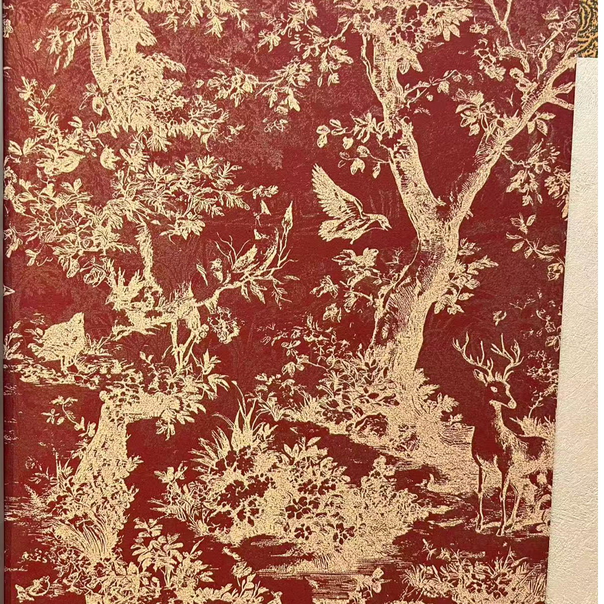宋式美学艺术漆无缝墙布