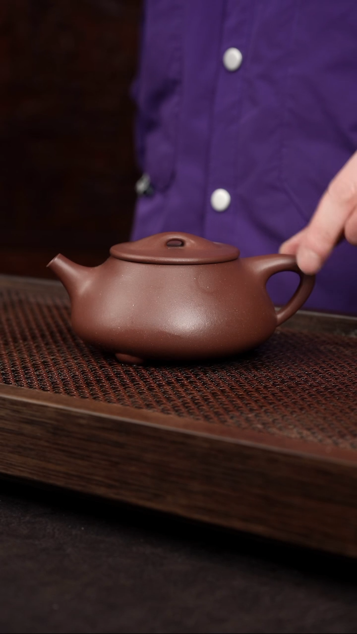 【闪购商品】紫砂茶壶老紫泥满瓢