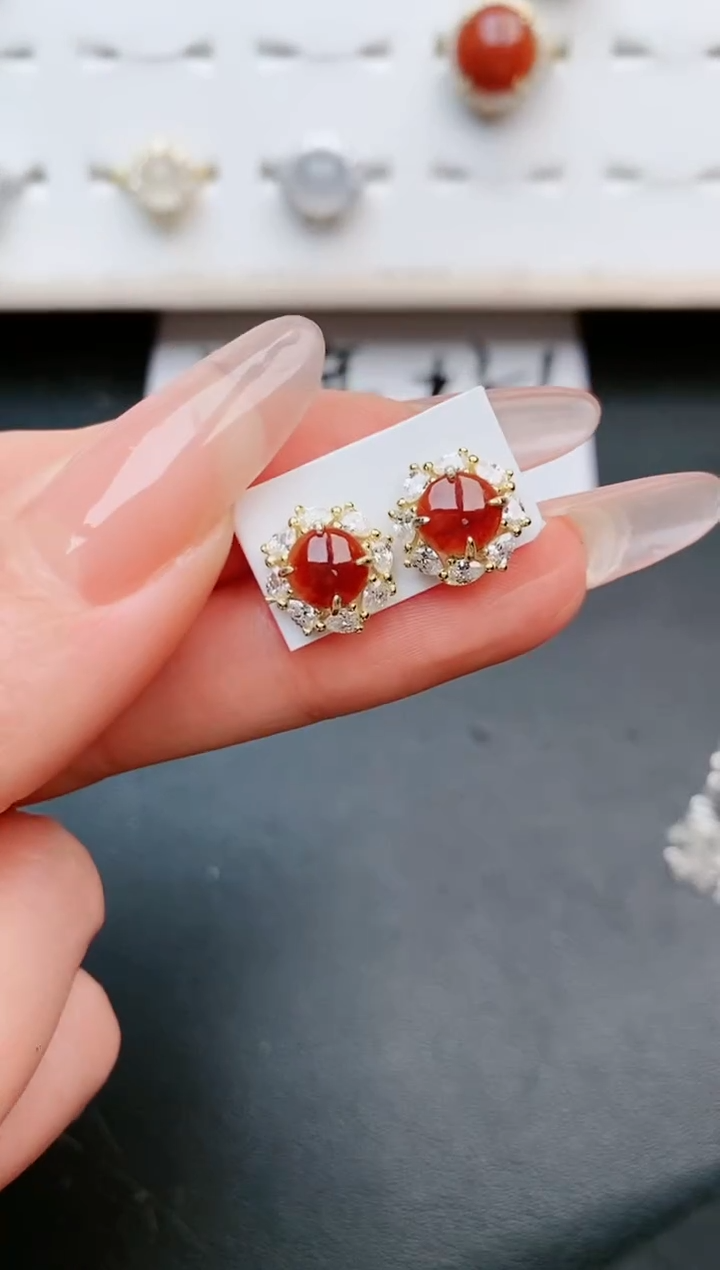 【闪购商品】翡翠戒指银S925镶嵌....