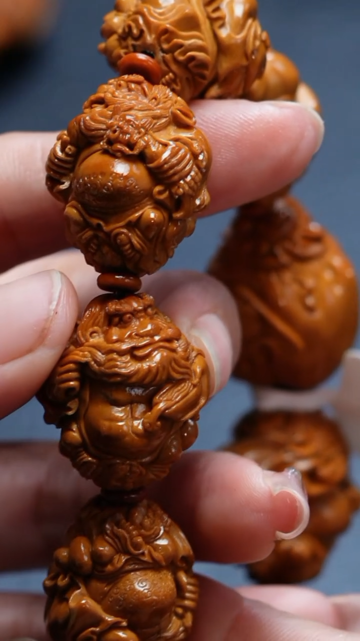 【闪购商品】橄榄核吊坠苏工橄榄核