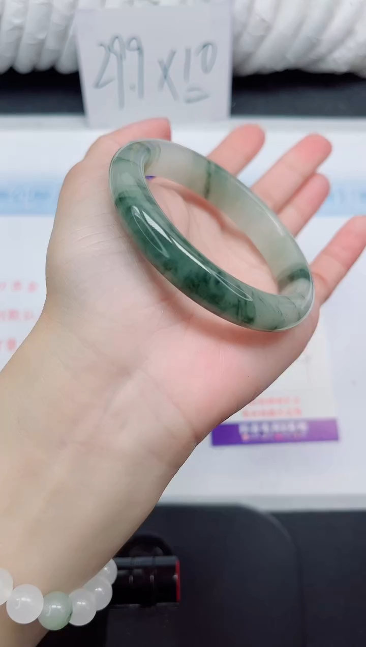 【闪购商品】石英质玉手镯未镶嵌415#52.4