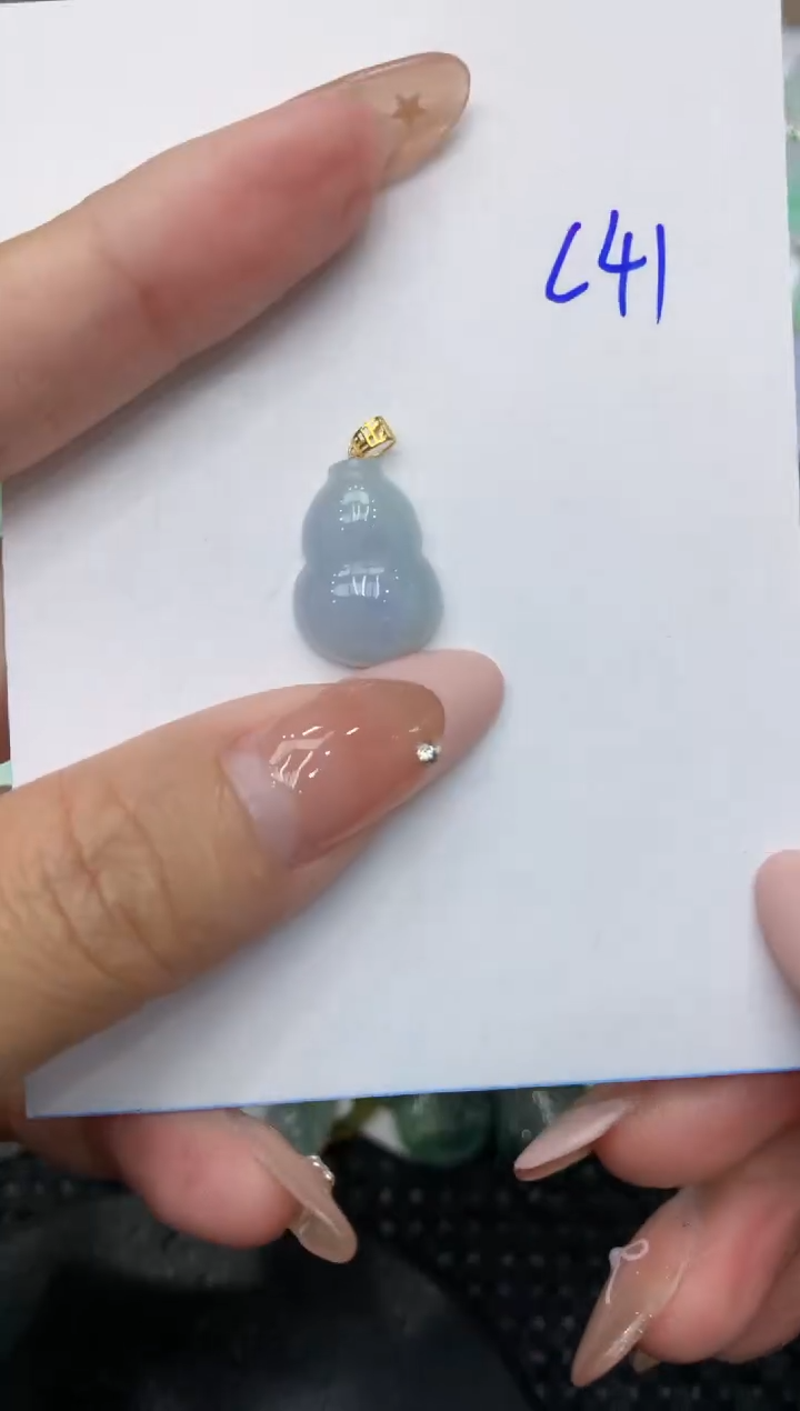 【闪购商品】翡翠颈饰18K金镶嵌111111111