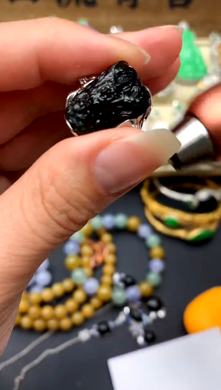 【闪购商品】翡翠戒指18K金镶嵌339-中国好珍宝