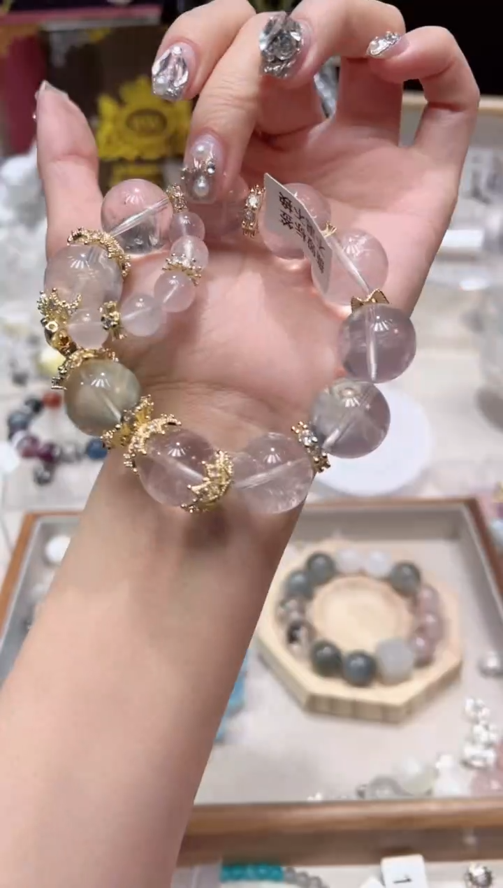 【闪购商品】水晶手链未镶嵌多样性发货发其一颜色微差【拍两单】