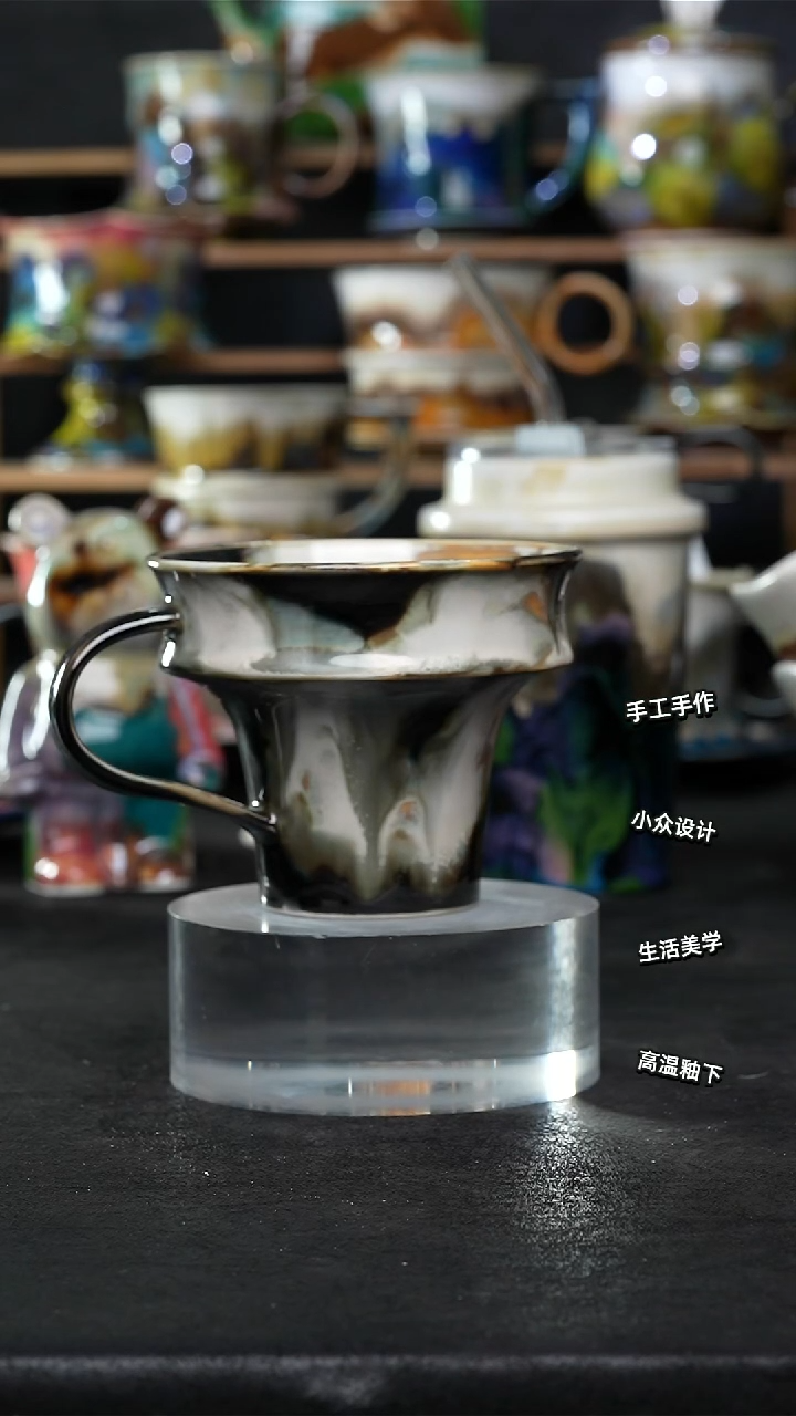 设计师款景德镇森涩手创陶瓷（食品级）775