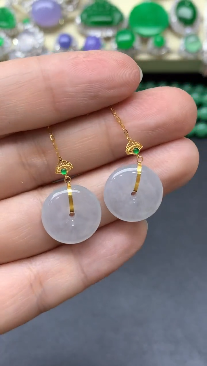 颈饰18K金镶嵌翡翠212中国好珍宝