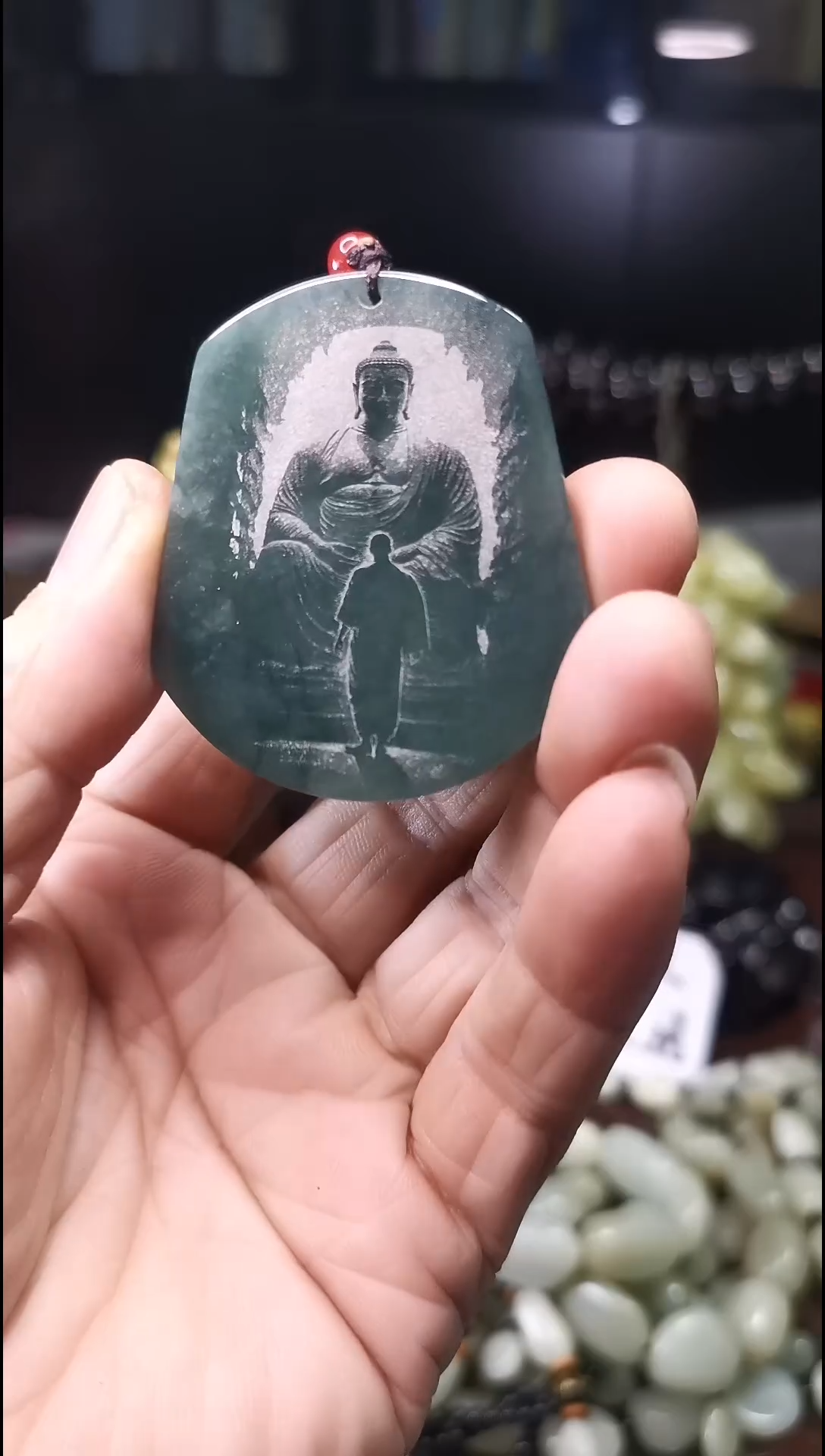 【闪购商品】和田玉（糖玉）吊坠(不含链)未镶嵌吊坠