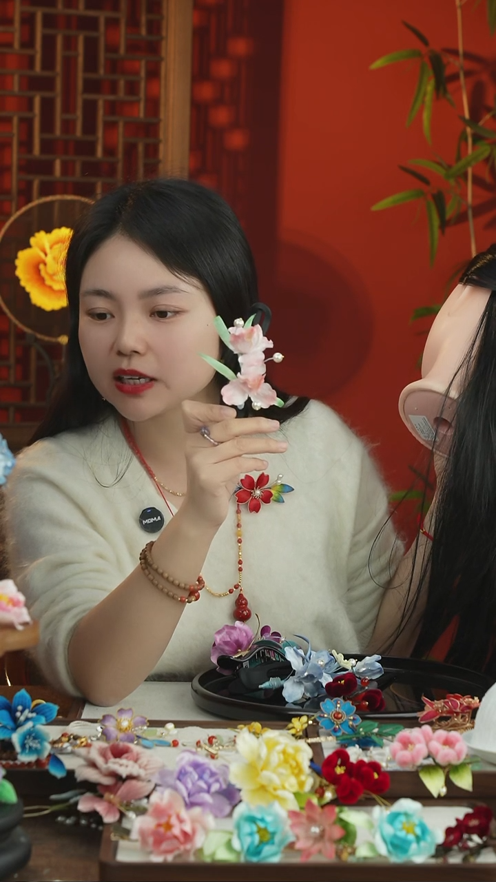 刺绣闪购纯手工非遗国风饰品