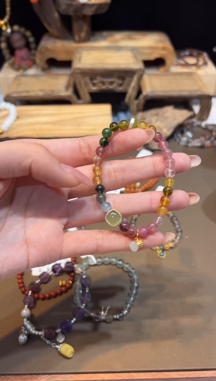 未镶嵌手链碧玺手饰@@F5765