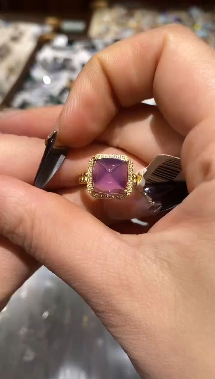 纯铜合金琉璃楚楚珠宝中古甄选不退换