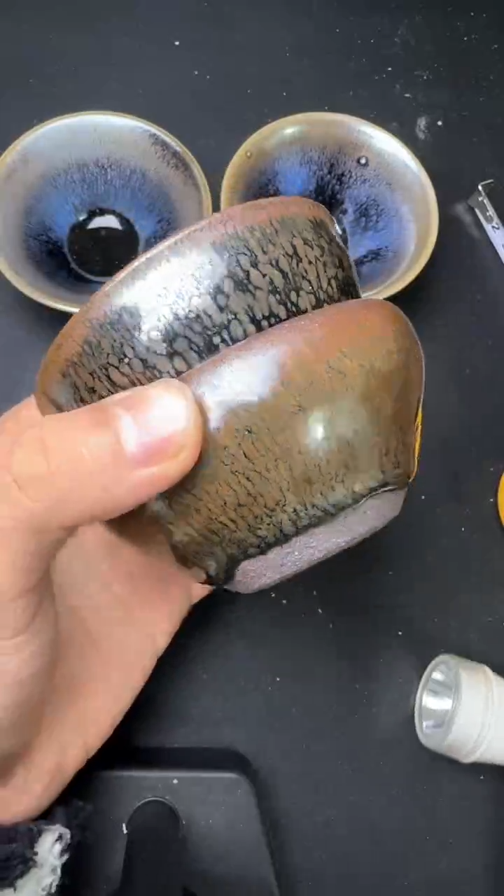 【闪购商品】茶盏建窑建盏微瑕茶器117