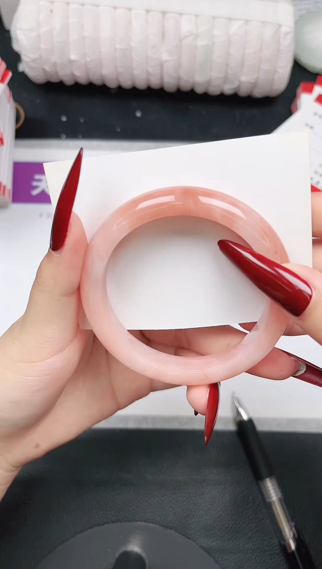 未镶嵌手镯石英质玉146-58