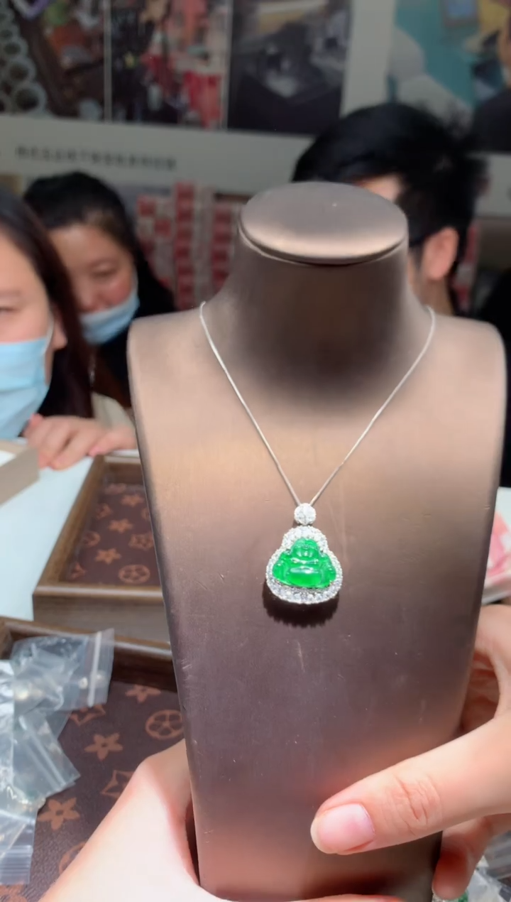 【闪购商品】翡翠颈饰未镶嵌天然A货翡翠-多样性发货