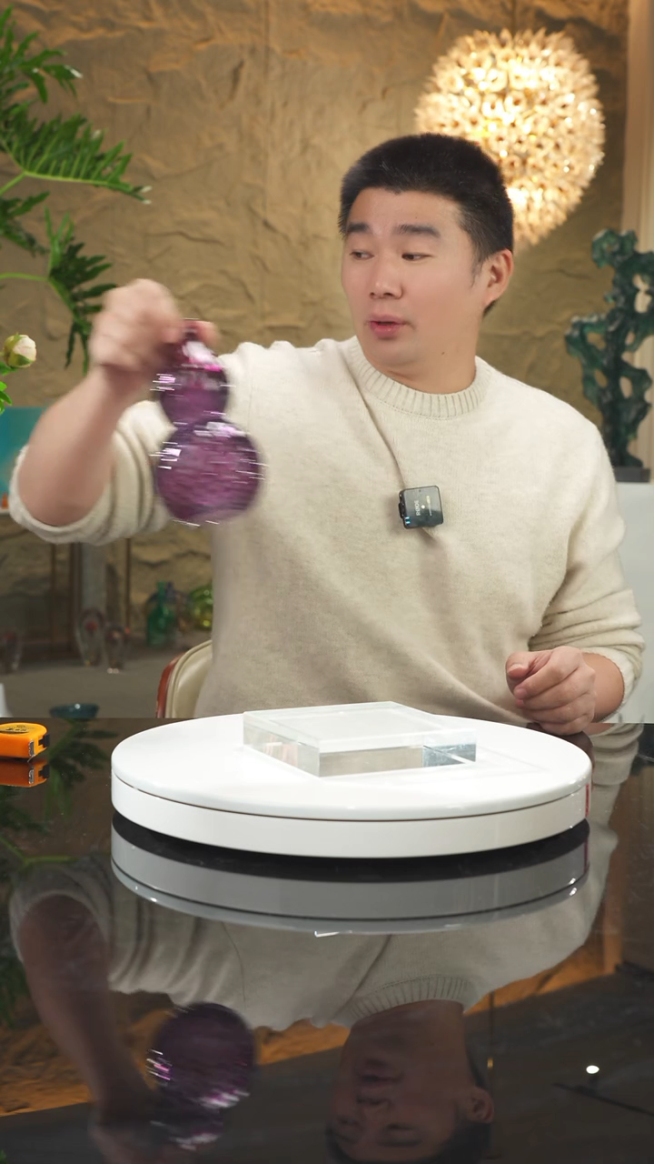 【闪购商品】摆件福利金紫葫芦花瓶摆件