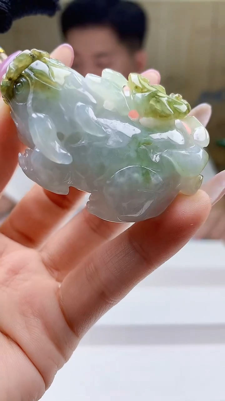 定制翡翠未镶嵌4917ty-毛货挂件51