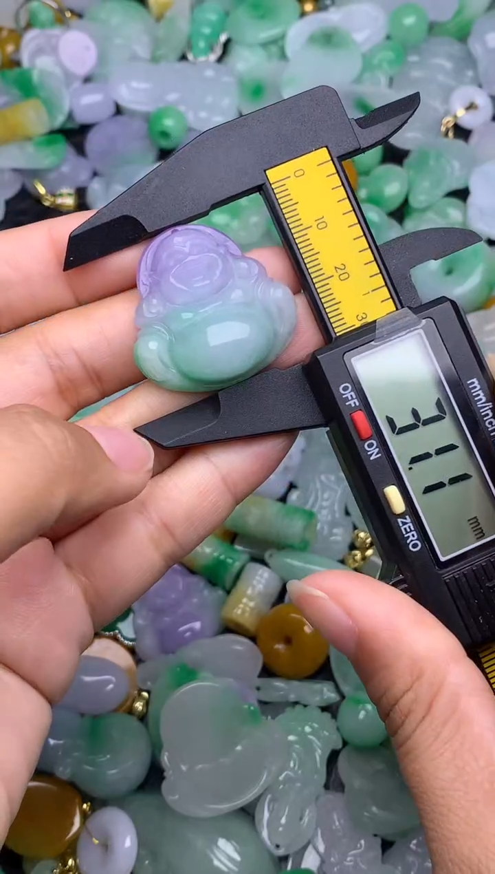 翡翠未镶嵌颈饰天然缅甸翡翠吊坠