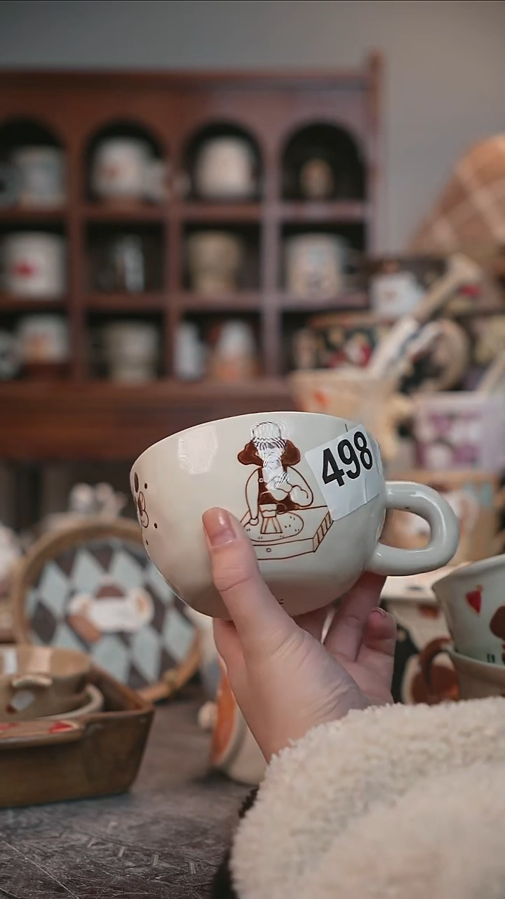 可爱川谷原创陶瓷12.27直播微瑕498