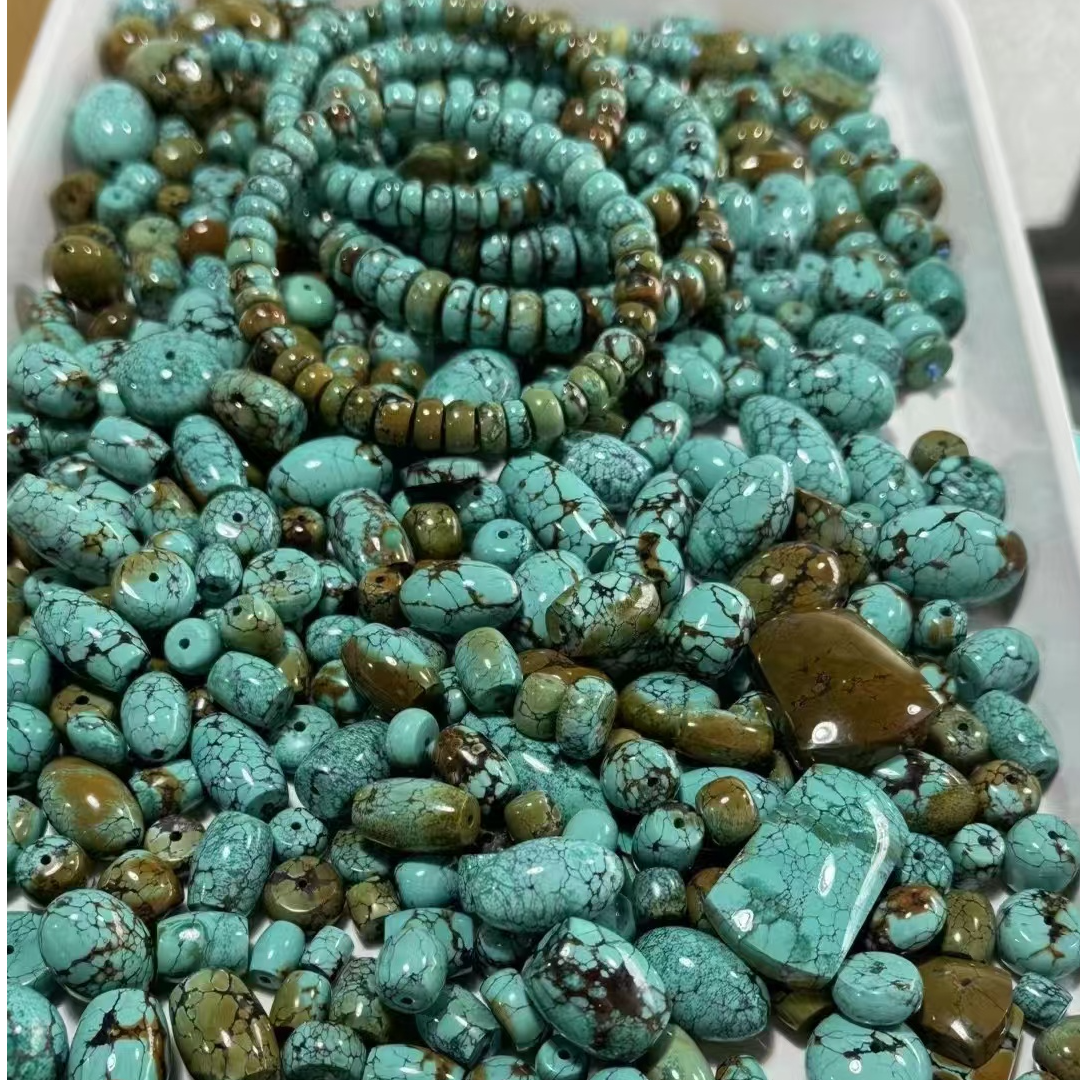 湖北十堰原矿绿松石未镶嵌