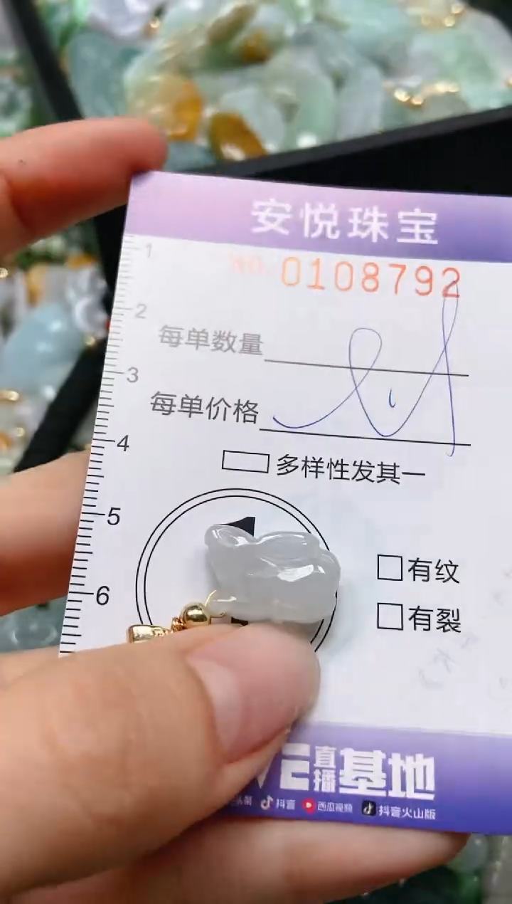 【闪购商品】翡翠颈饰未镶嵌闪购0108792