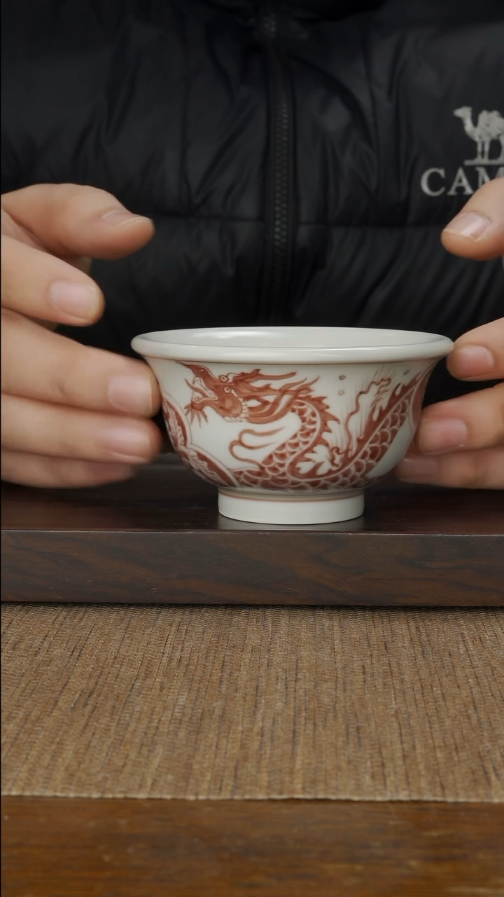 【闪购商品】摆件景德镇手工手绘茶具大器宛成