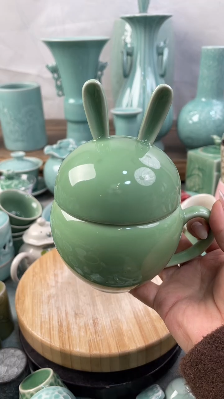 【闪购商品】特价福利 微瑕 慧仙青瓷