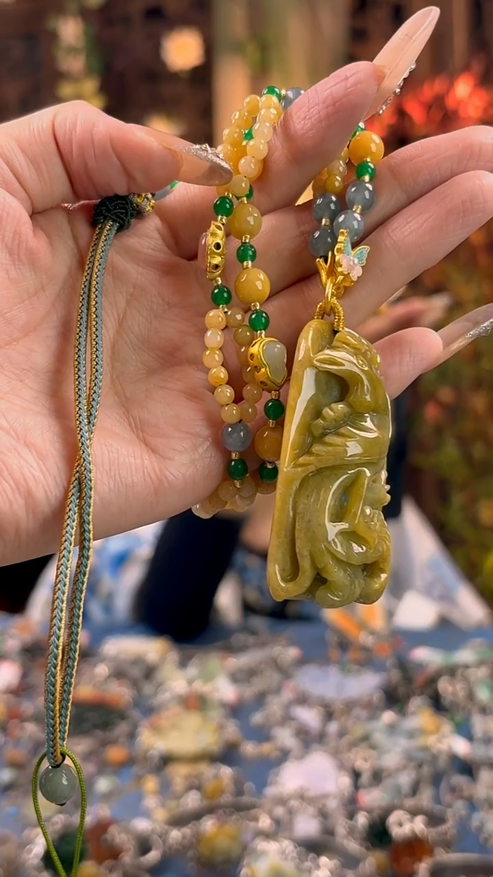 项链未镶嵌翡翠项链