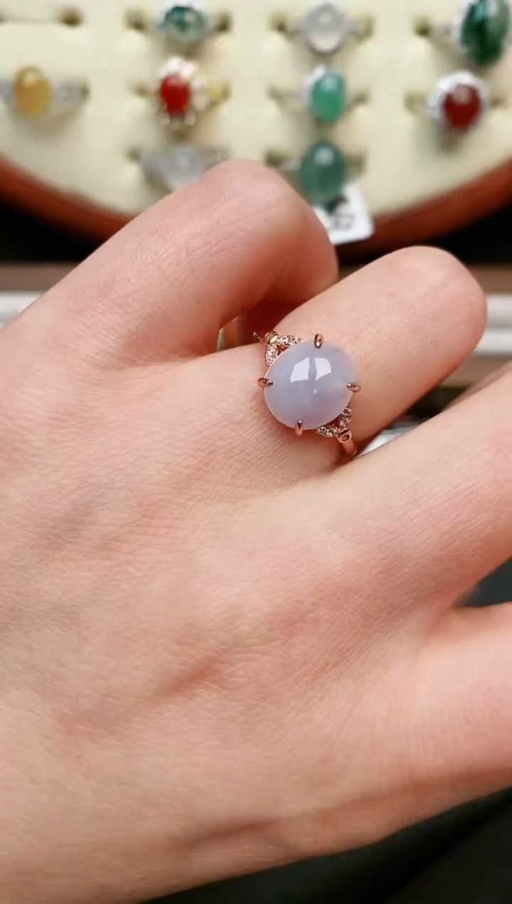 【闪购商品】翡翠戒指银S925镶嵌....