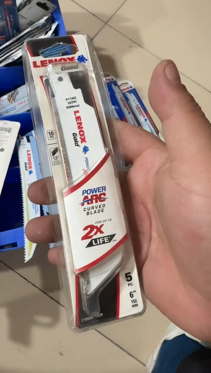 6110GR马刀锯条5支切金属