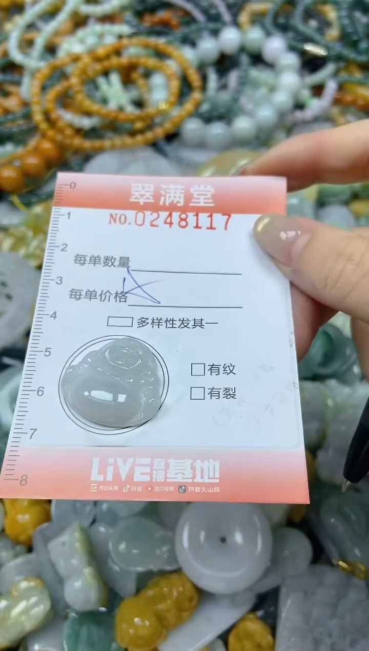 未镶嵌挂件翡翠闪购0248117