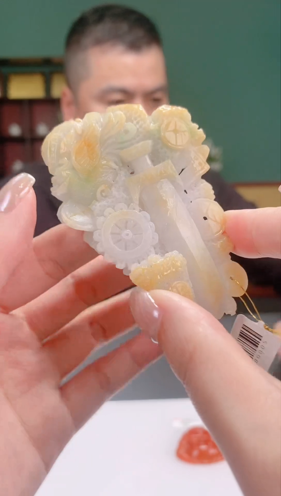 未镶嵌定制翡翠翡翠吊坠YF-06