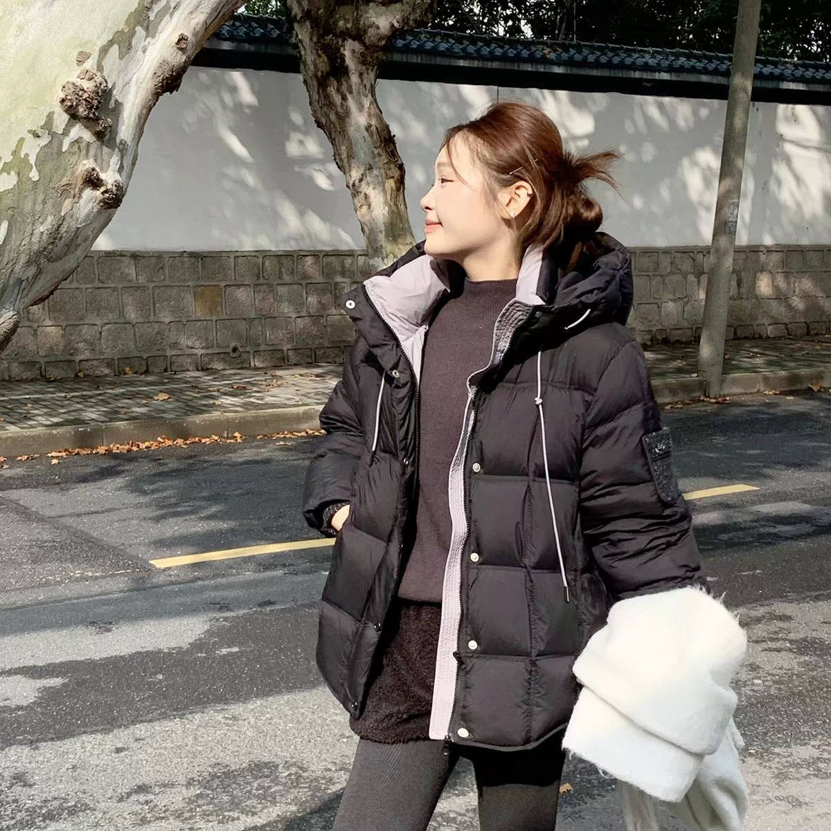 CK 71079新款时尚百搭羽绒服