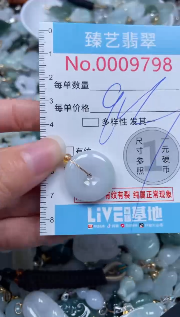 颈饰未镶嵌翡翠9798