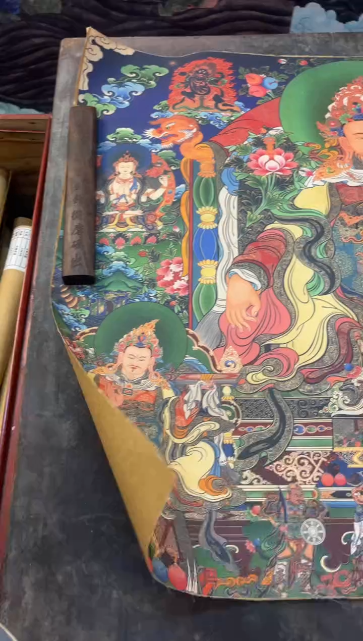 卷轴画大朱画院老六专属AA32