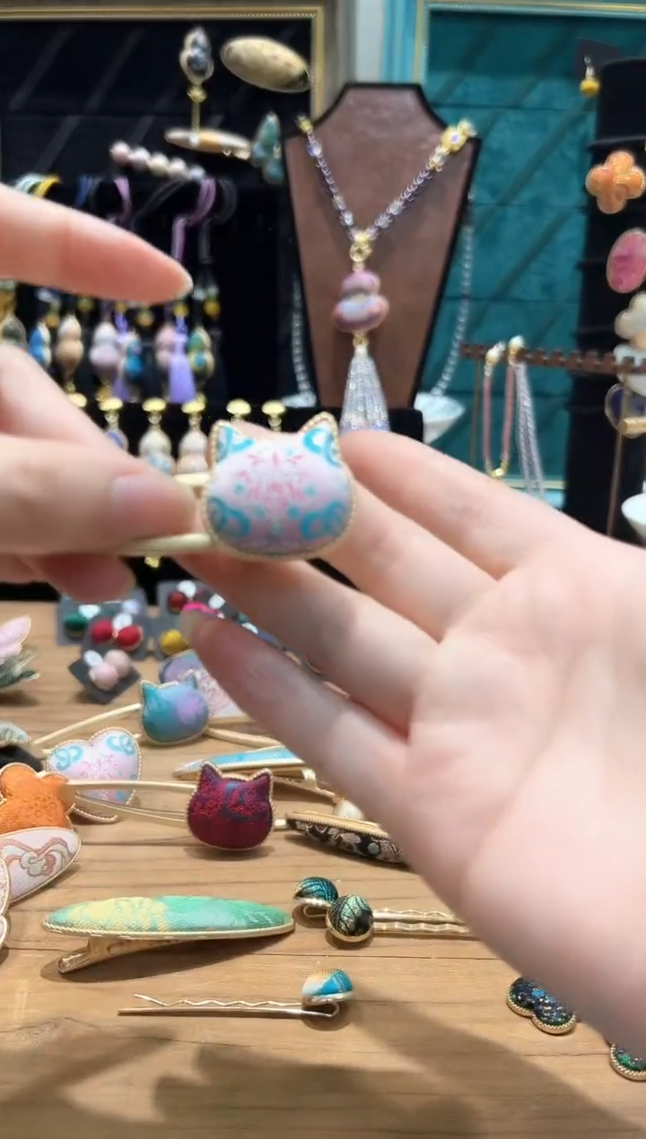 【闪购商品】【孤品车3.12】福寿绵长猫头鸭嘴夹